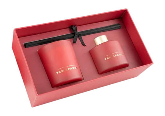 TED SPARKS Candle & Diffuser Gift Set - Spiced Orange & Glove