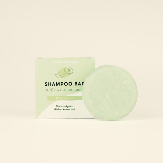 Shampoo Bar Aloë Vera – Komkommer