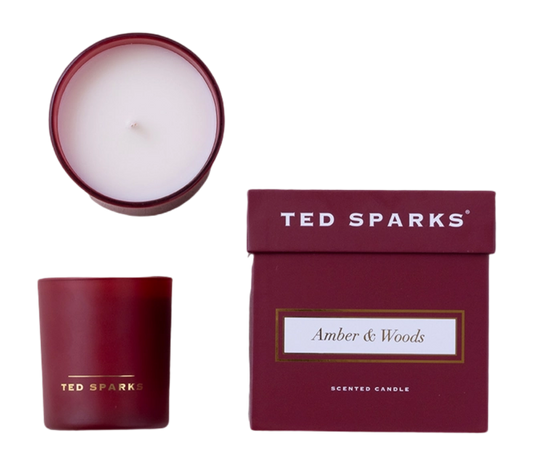 Ted Sparks - Geurkaars Demi Amber & Woods