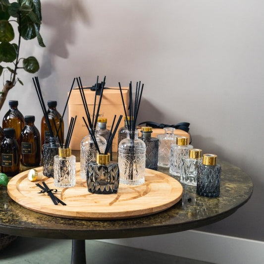 Kayori Ryo leeg glas 220ml diffuser transparant