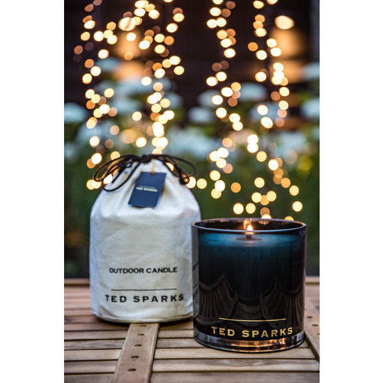 TED SPARKS - Outdoor Candle Double Magnum Black