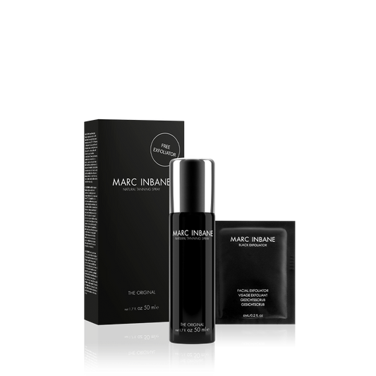 MARC INBANE Le Petit (Natural Tanning Spray 50ml + Black Exfoliator Sachet 5ml)