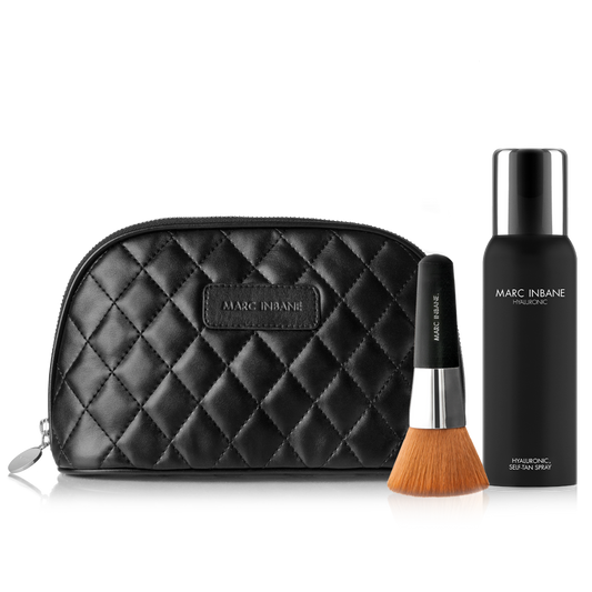 MARC INBANE La BeautŽ Set (Hyaluronic Self-Tan Spray 100ml + Kabuki + clutch)