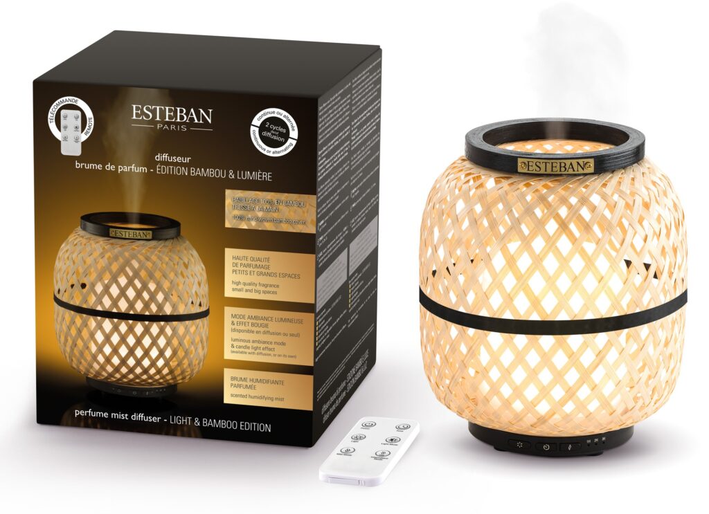 Esteban Mist Diffuser Light & Bamboo