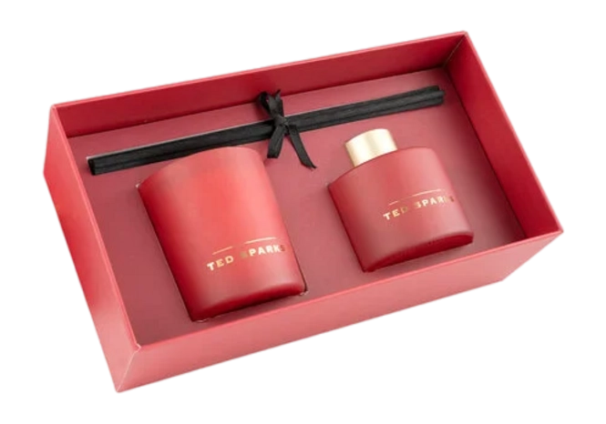 TED SPARKS Candle & Diffuser Gift Set - Spiced Orange & Glove