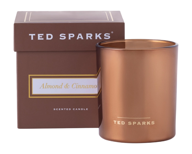 Ted Sparks - Geurkaars Demi Almond & Cinnamon