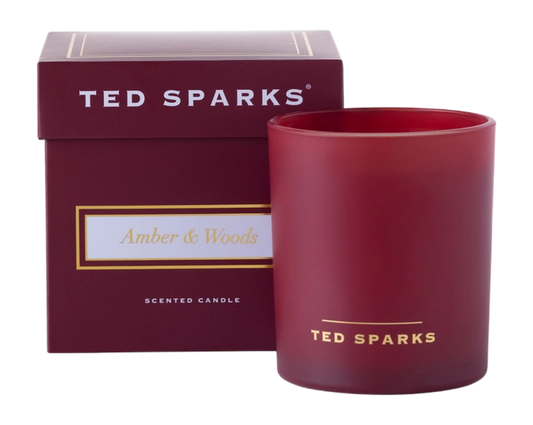 Ted Sparks - Geurkaars Demi Amber & Woods